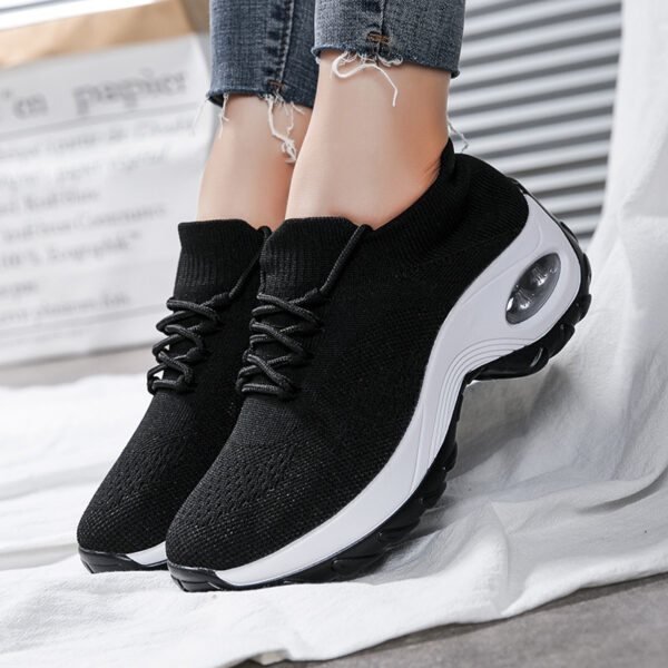 Sports Women Flying Knit Socks Shaking Shoes - Image 9