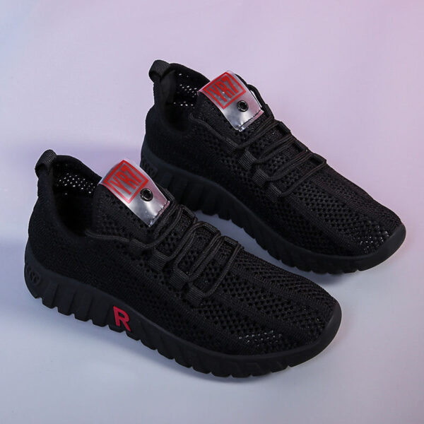 Women Tennis Shoes Bottom Sneakers Gym Female Sport Walking Breathable Mesh Women Sneakers Lightweight Sports Running Shoes - Image 5