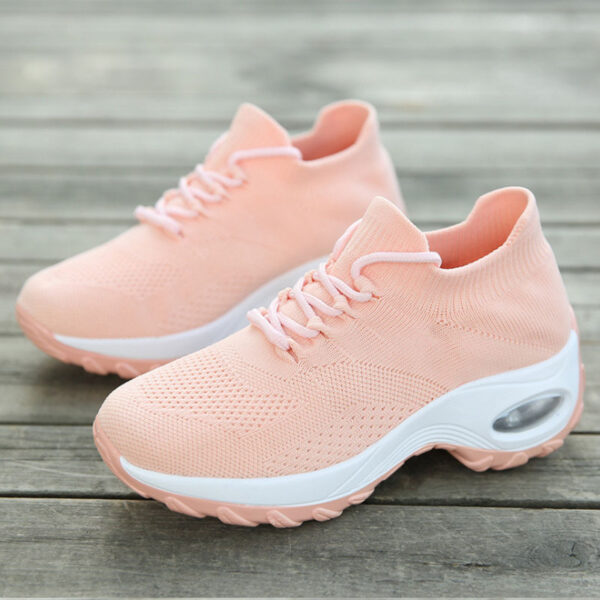 Sports Women Flying Knit Socks Shaking Shoes - Image 2