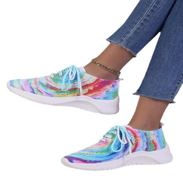 Sports Shoes Graffiti Colorful Women - Image 4