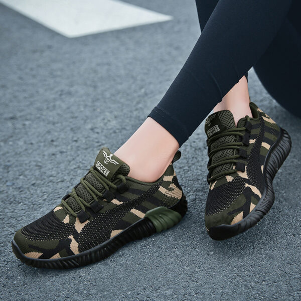 Student Training Military Training Shoes Camouflage Shoes Sports Men And Women - Image 4