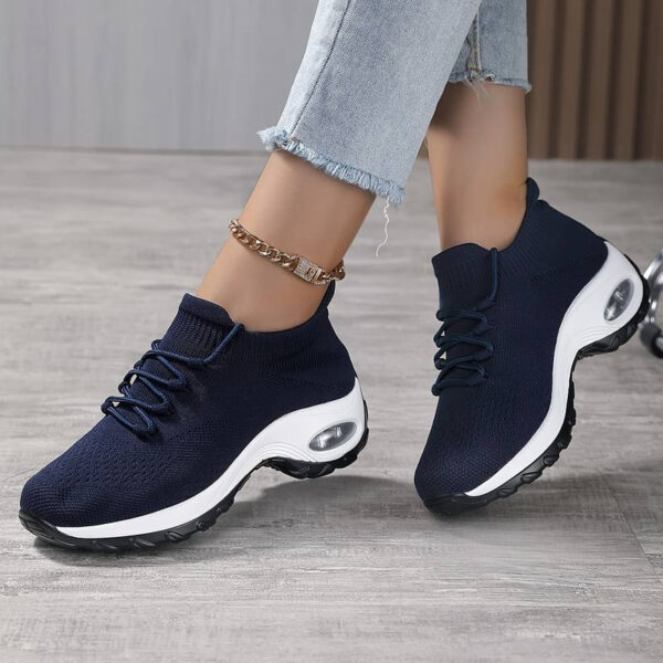 Sports Women Flying Knit Socks Shaking Shoes - Image 6
