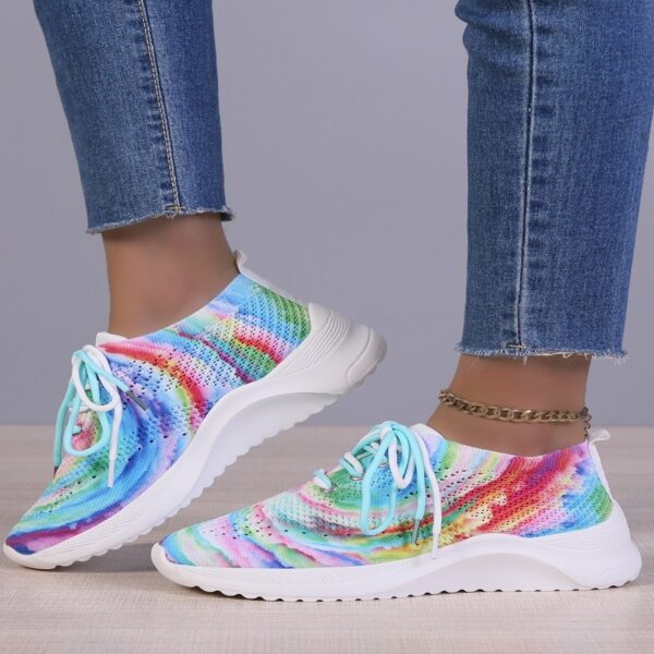 Sports Shoes Graffiti Colorful Women - Image 10