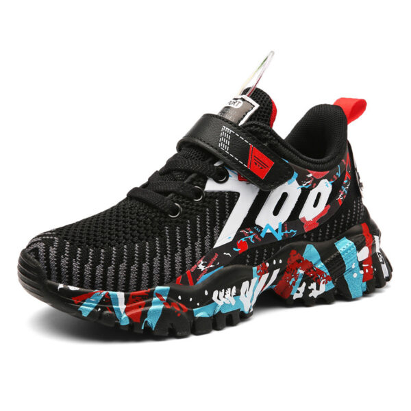 Big Kids Breathable Mesh Shoes Fashion Casual Kids Sports Shoes Summer - Image 3