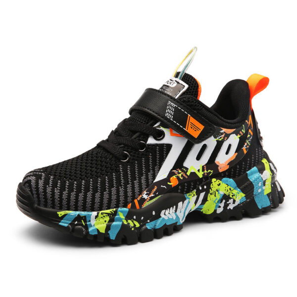 Big Kids Breathable Mesh Shoes Fashion Casual Kids Sports Shoes Summer - Image 4