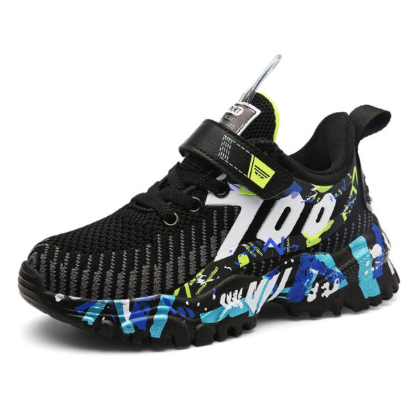 Big Kids Breathable Mesh Shoes Fashion Casual Kids Sports Shoes Summer - Image 5