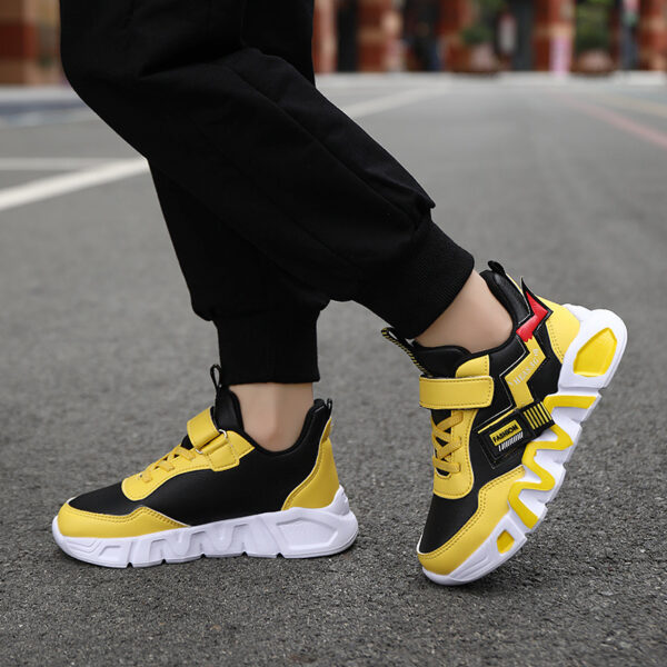 Medium And Big Kids Plus Cashmere Warm Sports Shoes