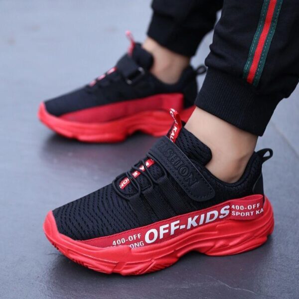 Girls' shoes, kids mesh, breathable middle-aged children's shoes - Image 5