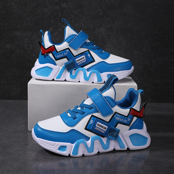 Medium And Big Kids Plus Cashmere Warm Sports Shoes - Image 6