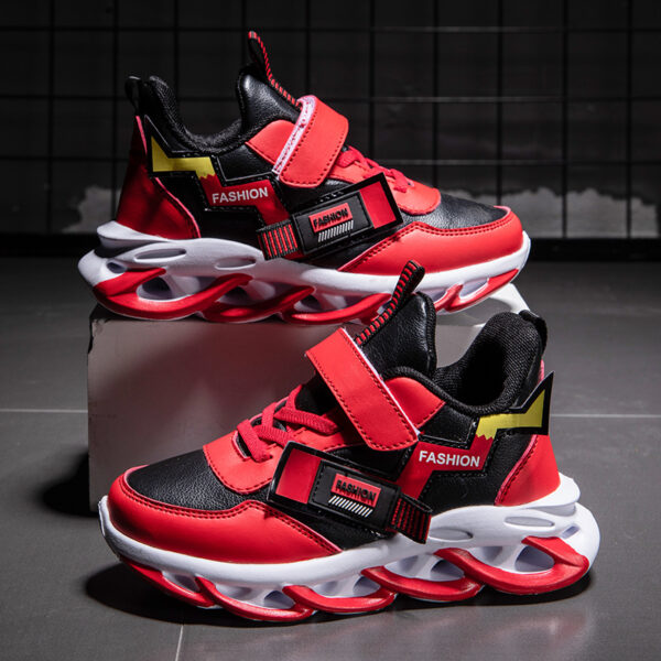 Medium And Big Kids Plus Cashmere Warm Sports Shoes - Image 3