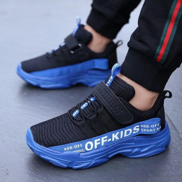 Girls' shoes, kids mesh, breathable middle-aged children's shoes - Image 2
