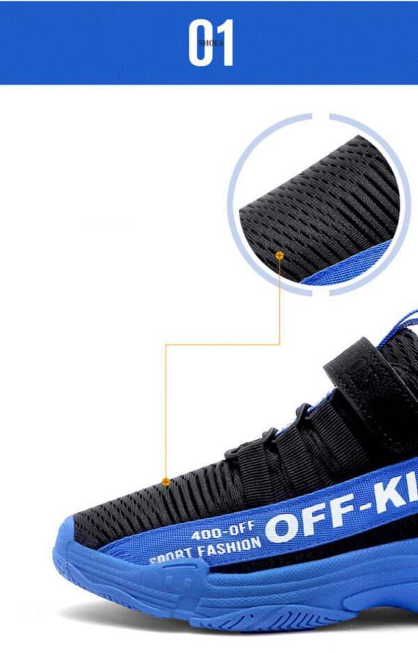 Girls' shoes, kids mesh, breathable middle-aged children's shoes - Image 3