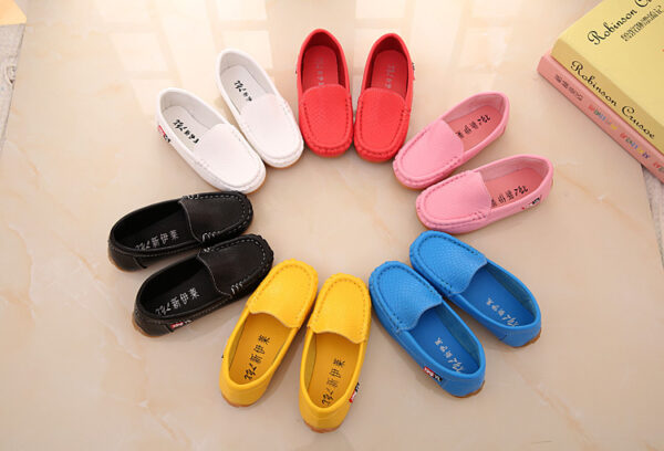 Spring and autumn children's peas shoes for boys and girls princess shoes baby single shoes new kids leather shoes student shoes - Image 6