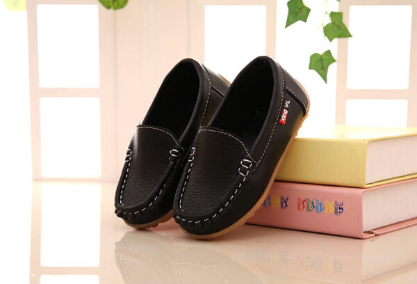 Spring and autumn children's peas shoes for boys and girls princess shoes baby single shoes new kids leather shoes student shoes - Image 4