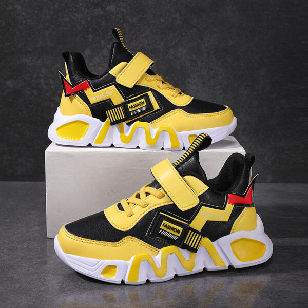 Medium And Big Kids Plus Cashmere Warm Sports Shoes - Image 5