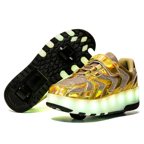 Kids Roller Shoes Boys Girls Sneakers Skateboard Shoes Boys - Image 2