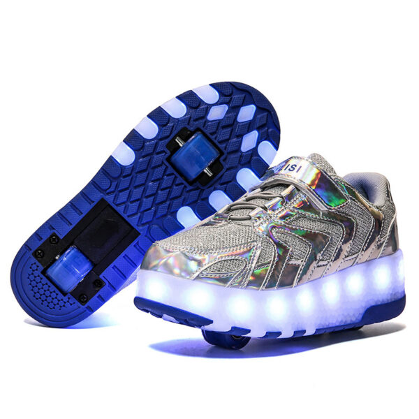 Kids Roller Shoes Boys Girls Sneakers Skateboard Shoes Boys - Image 4