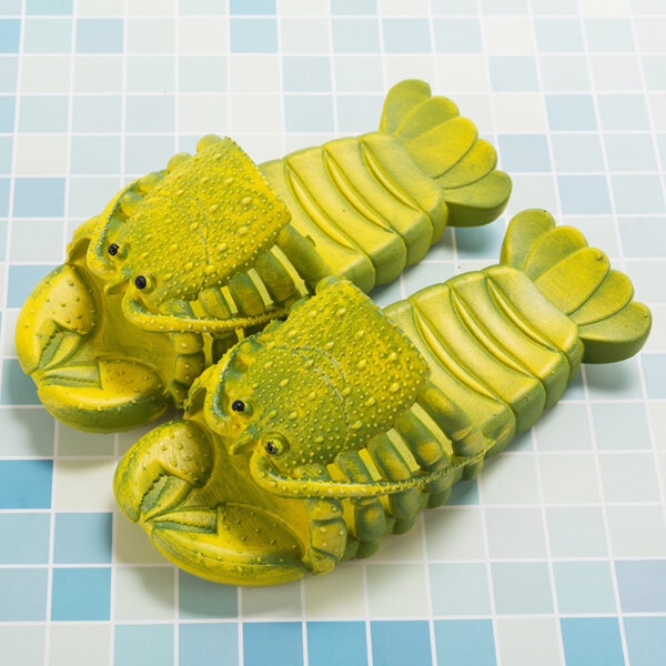 Cute Lobster Slippers For Kids Women Men Summer Beach Shoes - Image 5